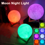 Moon Lamp LED, Desk lamp, Bedroom lamp