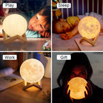 Moon Lamp LED, Desk lamp, Bedroom lamp