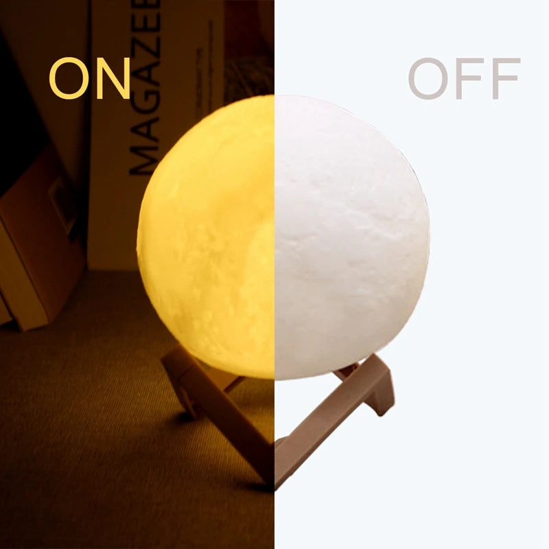 Moon Lamp LED, Desk lamp, Bedroom lamp