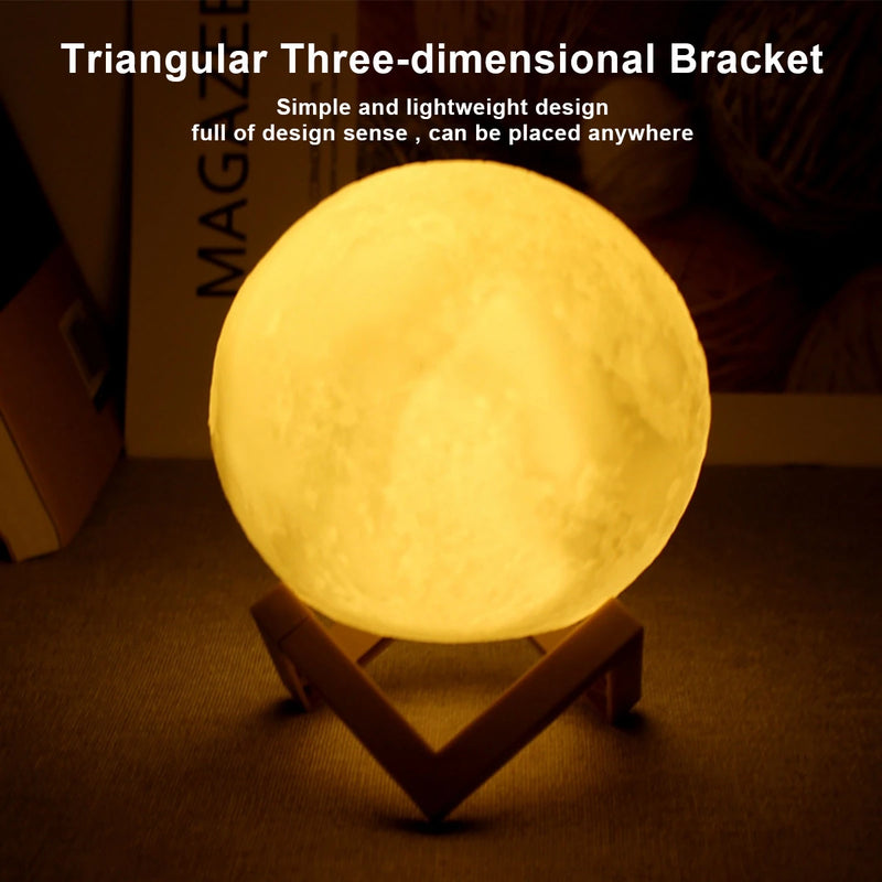 Moon Lamp LED, Desk lamp, Bedroom lamp