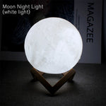 Moon Lamp LED, Desk lamp, Bedroom lamp
